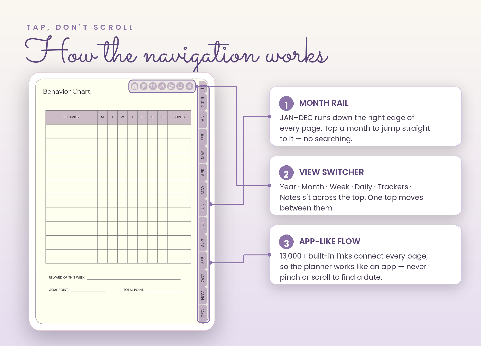 2026 Ultimate Life Planner | Lilac - Image 4