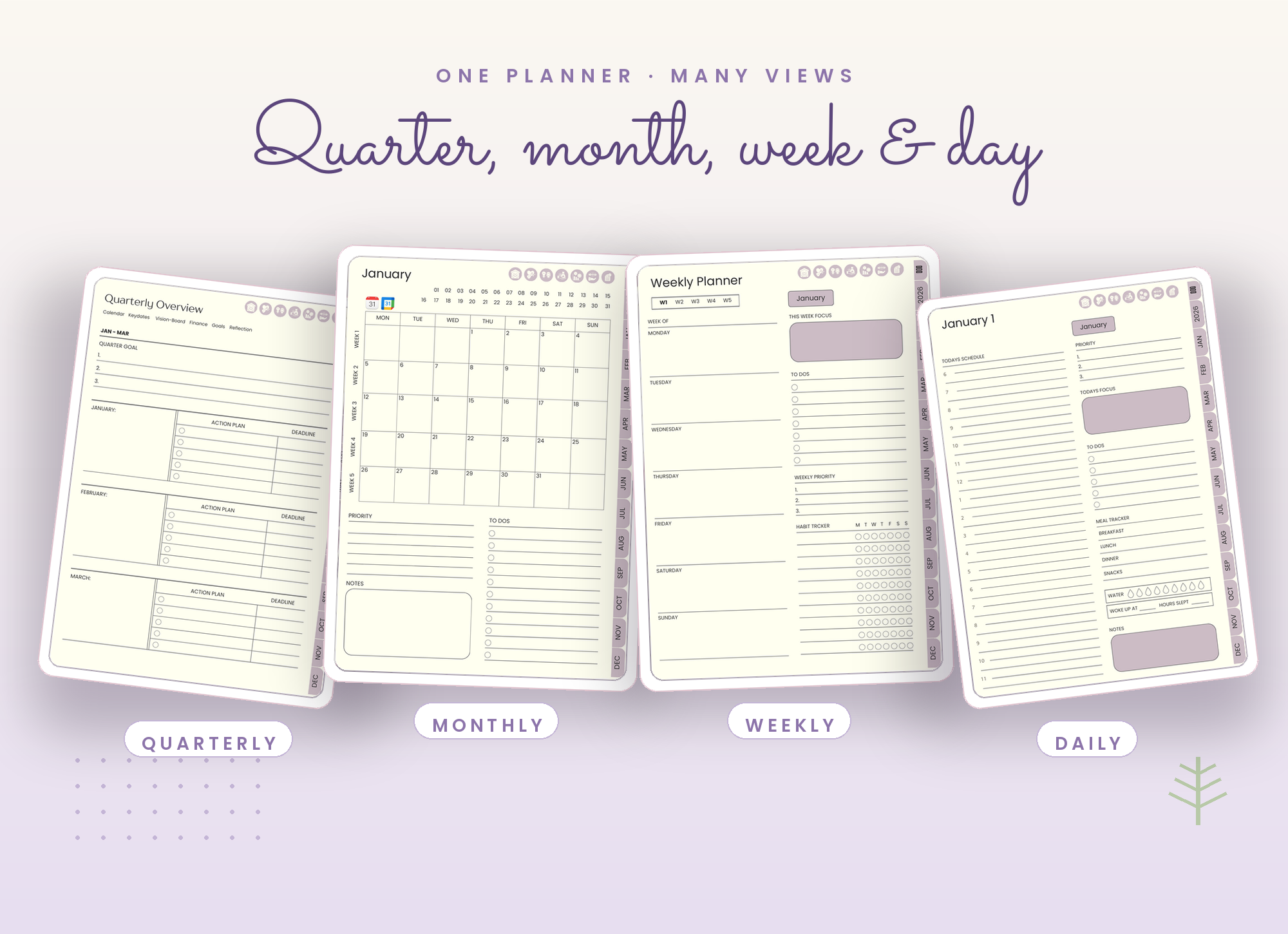 2026 Ultimate Life Planner | Lilac - Image 3