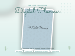 2026 Ultimate Life Planner | Minty Blue