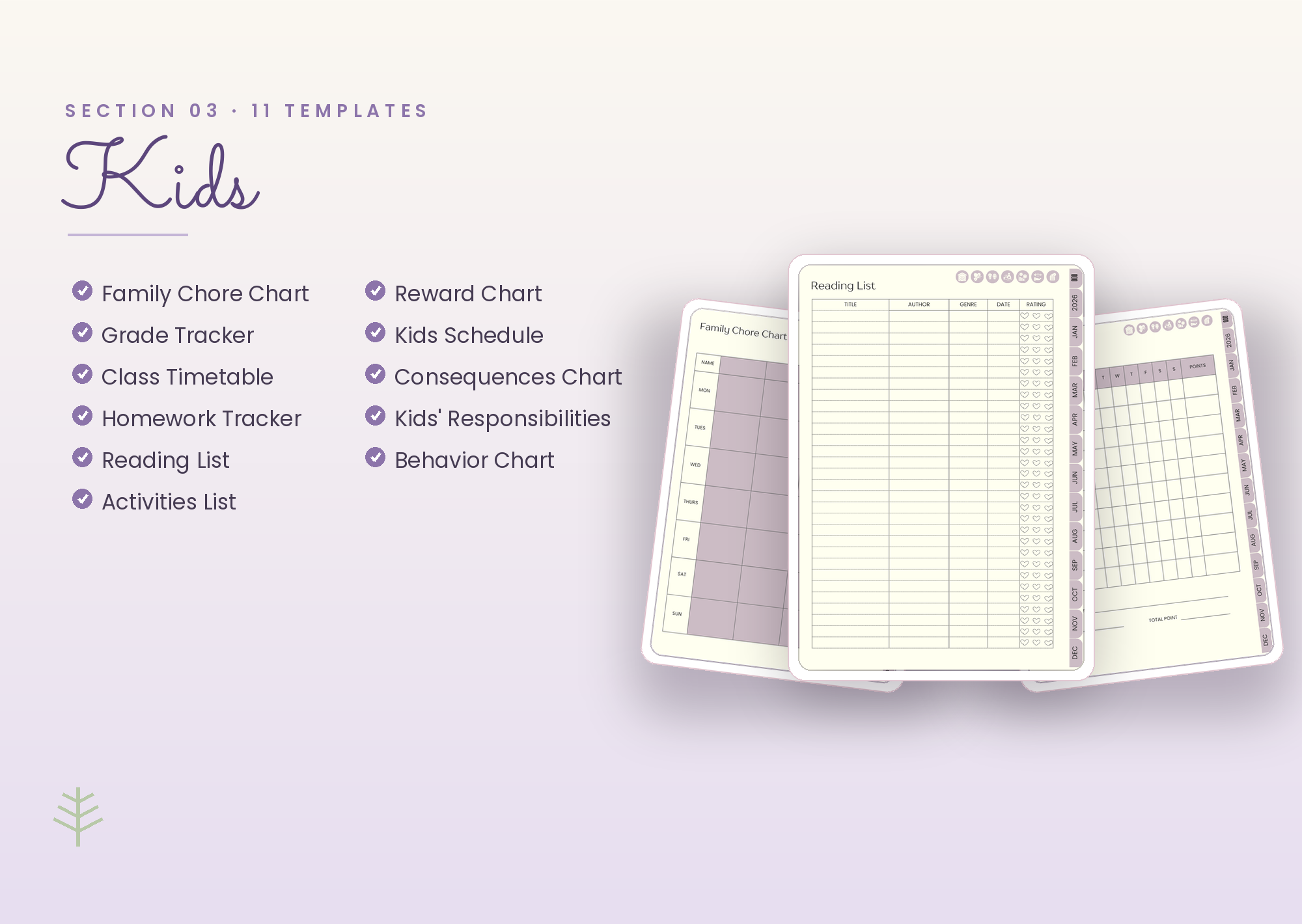 2026 Ultimate Life Planner | Lilac - Image 8