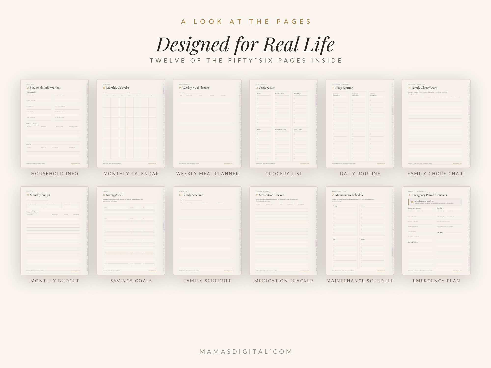Home Management Binder - Image 3