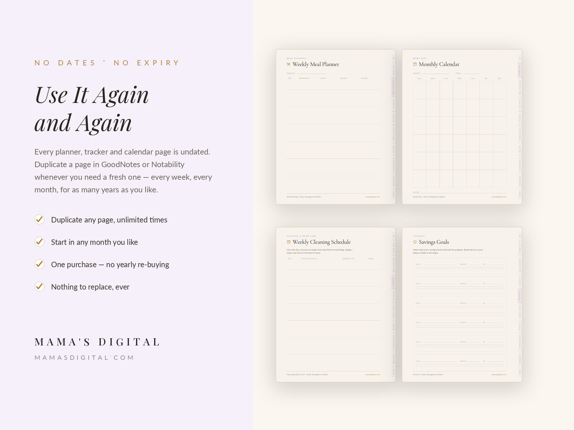 Home Management Binder - Image 5