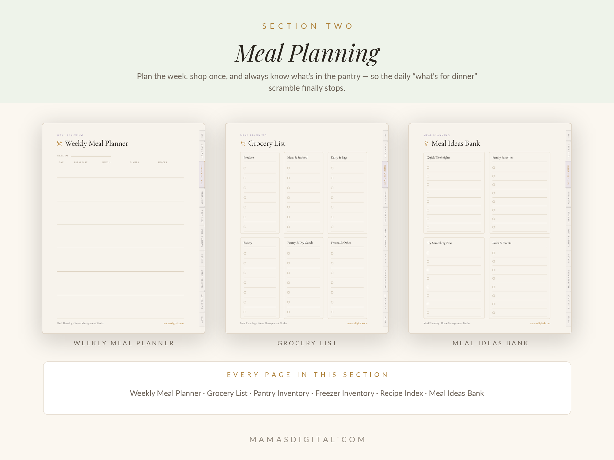 Home Management Binder - Image 6
