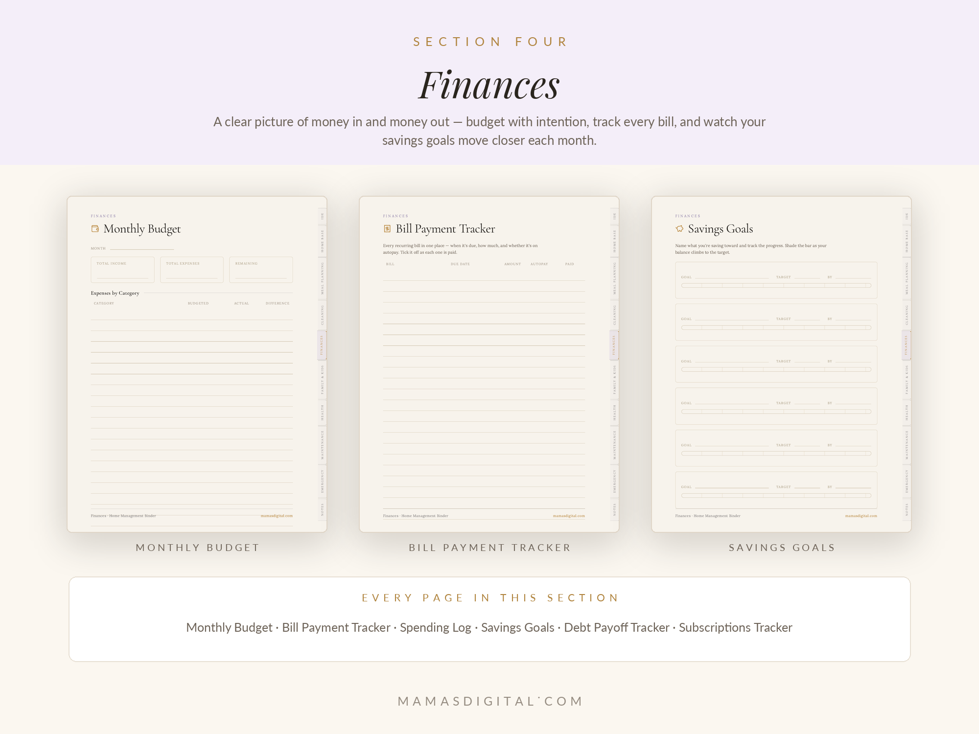 Home Management Binder - Image 7